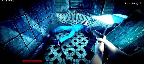 Пример визуального стиля и графики игры ATROFIL THE KEY