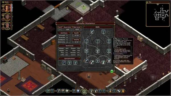 Пример визуального стиля и графики игры Avadon 2  The Corruption