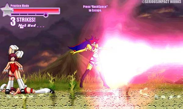 Пример визуального стиля и графики игры BANZAI PECAN  The Last Hope For the Young Century