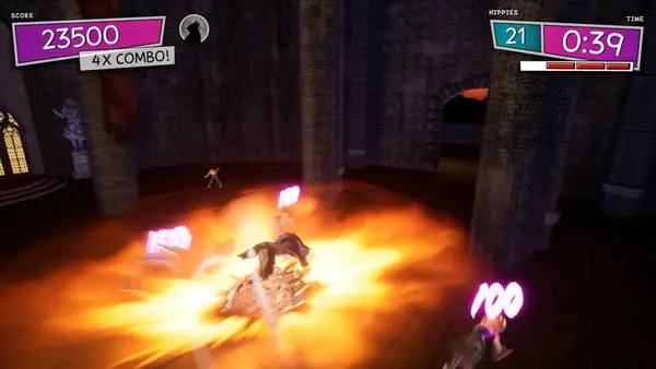 Пример визуального стиля и графики игры Beast Mode  Night of the Werewolf