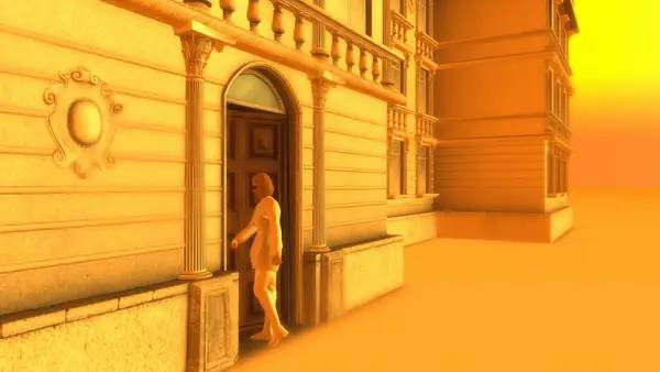 Пример визуального стиля и графики игры Bientôt l'été