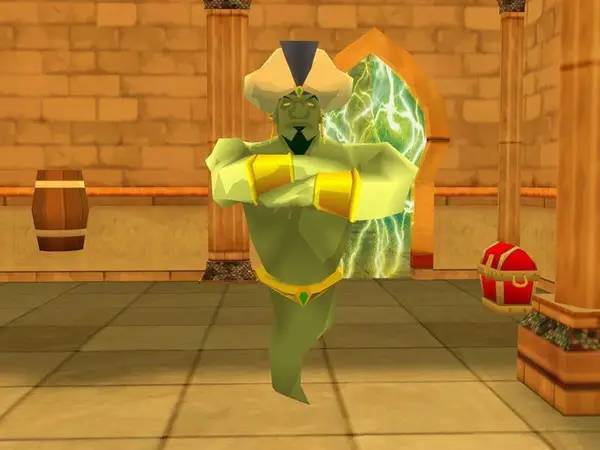 Пример визуального стиля и графики игры Billy Blade and the Temple of Time