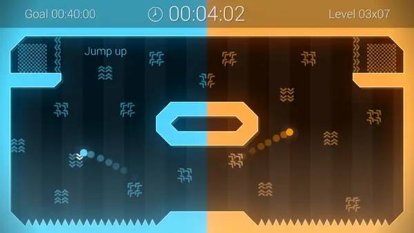 Пример визуального стиля и графики игры Binaries