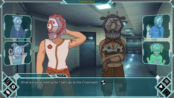 Пример визуального стиля и графики игры Birth ME Code