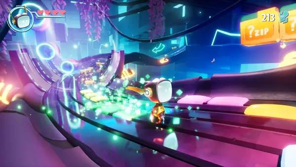 Пример визуального стиля и графики игры Boti Byteland Overclocked