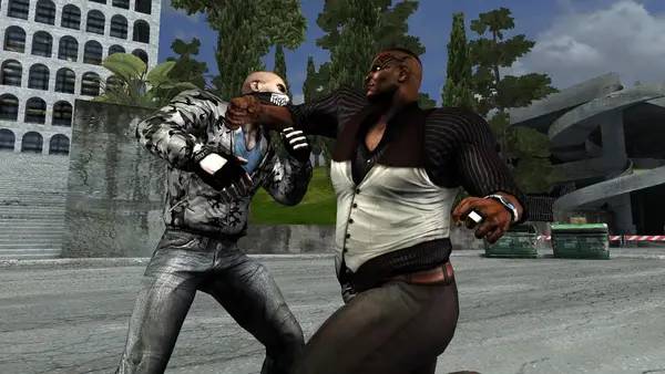 Пример визуального стиля и графики игры Breaking the Rules  The Roman Tournament