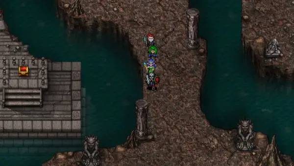 Пример визуального стиля и графики игры Breath of Death 7  The Beginning  Reanimated