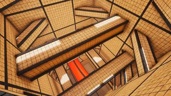 Пример визуального стиля и графики игры Bunny Hop League