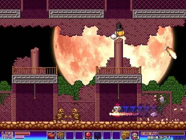 Пример визуального стиля и графики игры Bunny Must Die! Chelsea and the 7 Devils