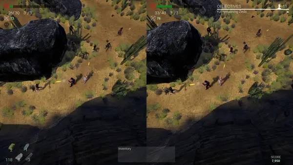 Пример визуального стиля и графики игры C.Q.C. - Close Quarters Combat