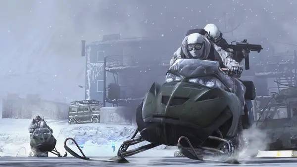 Пример визуального стиля и графики игры Call of Duty  Modern Warfare 2