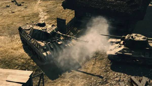 Пример визуального стиля и графики игры Call to Arms - Gates of Hell  Ostfront