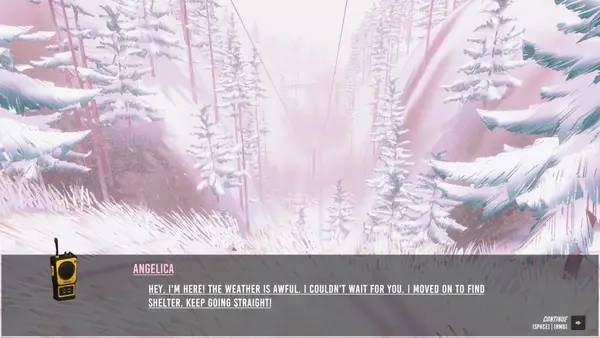 Пример визуального стиля и графики игры Camping Simulator The Squad