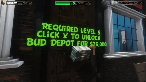 Пример визуального стиля и графики игры Cannabis Farmer Strain Master