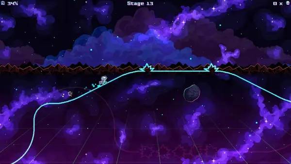 Пример визуального стиля и графики игры Chameneon