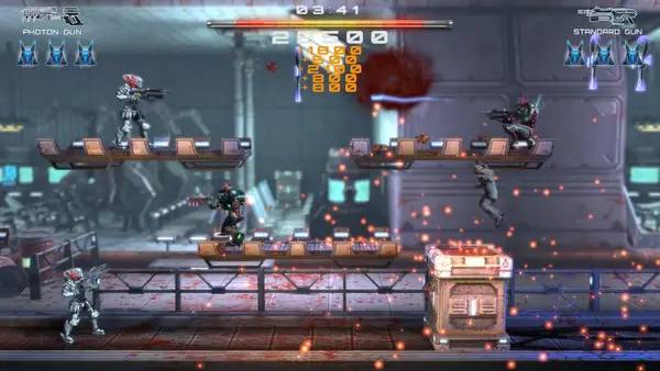 Пример визуального стиля и графики игры Chaos Domain