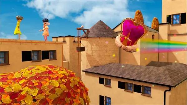 Пример визуального стиля и графики игры Chapeau