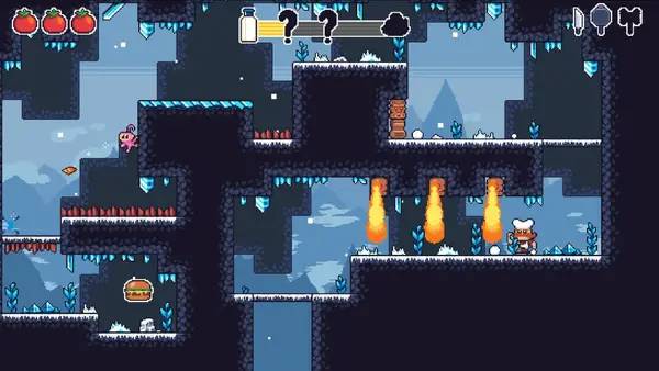 Пример визуального стиля и графики игры Chefy-Chef