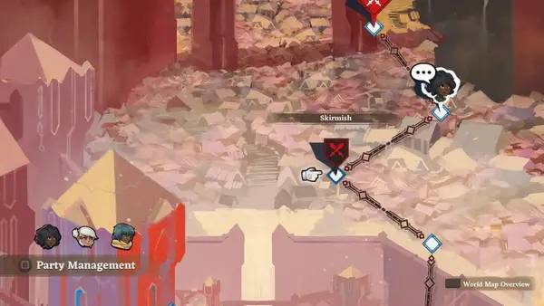 Пример визуального стиля и графики игры Children of Zodiarcs