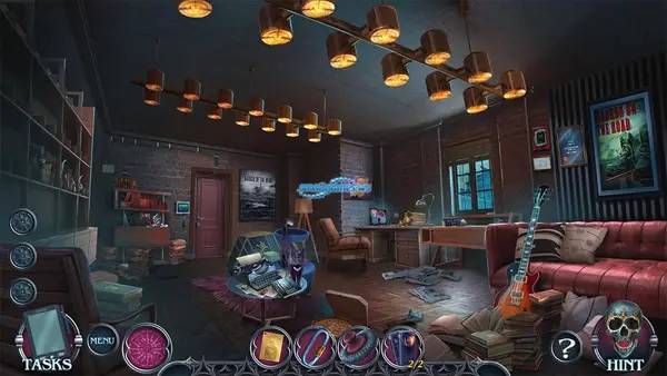 Пример визуального стиля и графики игры City Legends The Curse of the Crimson Shadow