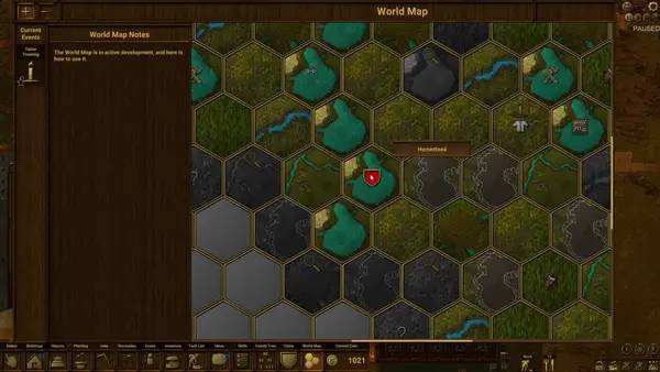 Пример визуального стиля и графики игры Clanfolk