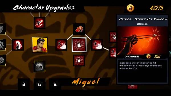 Пример визуального стиля и графики игры Cobra Kai  The Karate Kid Saga Continues