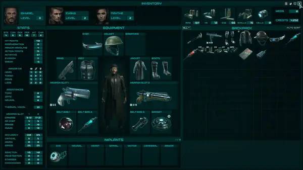 Пример визуального стиля и графики игры Colony Ship  A Post-Earth Role Playing Game