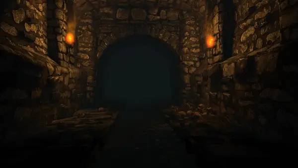 Пример визуального стиля и графики игры Coma Mortuary