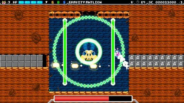 Пример визуального стиля и графики игры CometStriker DX