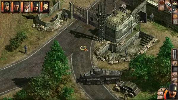 Пример визуального стиля и графики игры Commandos 2 HD Remaster