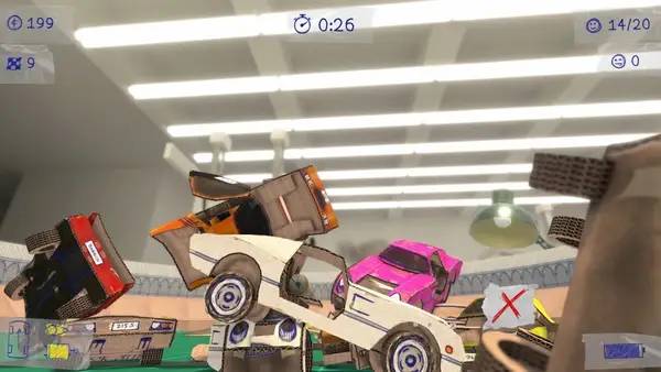 Пример визуального стиля и графики игры Concept Destruction