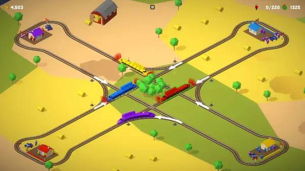 Пример визуального стиля и графики игры Conduct DELUXE!