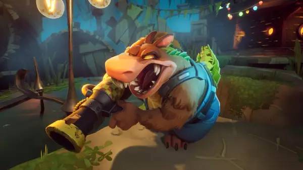 Пример визуального стиля и графики игры Crash Bandicoot 4  It's About Time