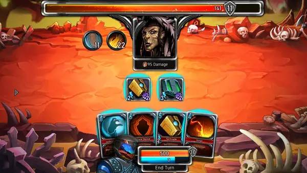 Пример визуального стиля и графики игры Crash The Core