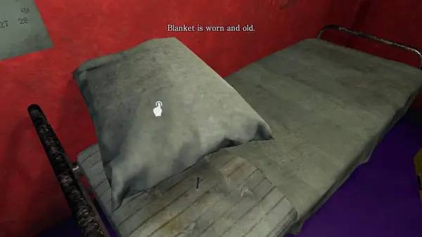 Пример визуального стиля и графики игры CRIMSON ROOM DECADE