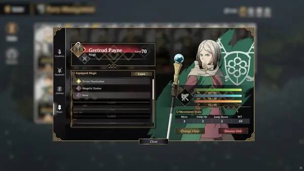 Пример визуального стиля и графики игры Crimson Tactics  The Rise of The White Banner