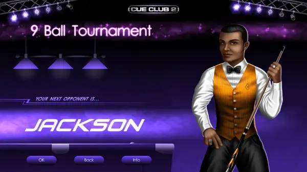 Пример визуального стиля и графики игры Cue Club 2  Pool and Snooker