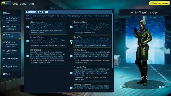 Пример визуального стиля и графики игры Cyber Knights Flashpoint
