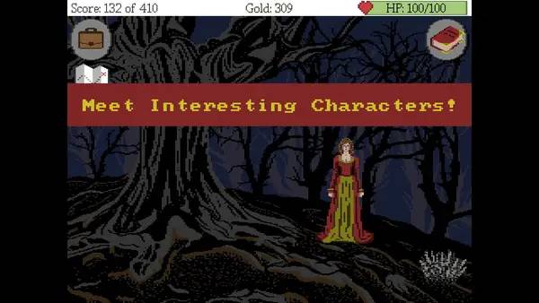 Пример визуального стиля и графики игры Dark Fear