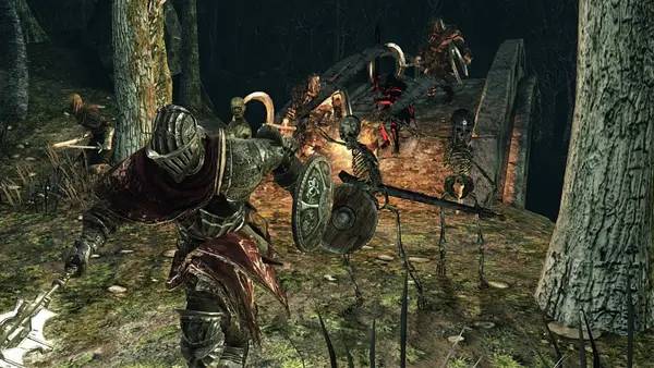 Пример визуального стиля и графики игры Dark Souls 2  Scholar of the First Sin