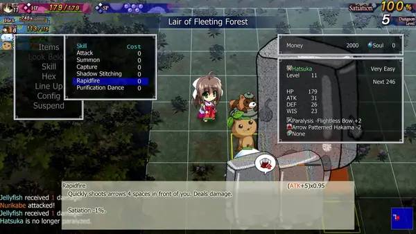 Пример визуального стиля и графики игры Dawn of Kagura  Hatsuka's Story