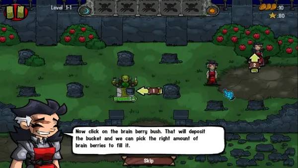 Пример визуального стиля и графики игры Dead Hungry Diner