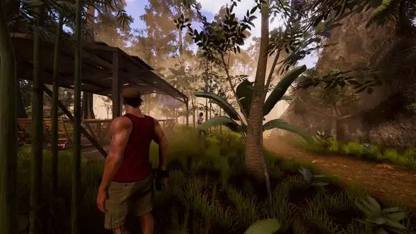 Пример визуального стиля и графики игры Deadly Tropics