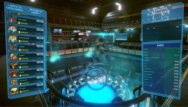 Пример визуального стиля и графики игры Defense Task Force - Sci Fi Tower Defense