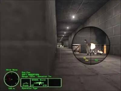 Пример визуального стиля и графики игры Delta Force  Task Force Dagger