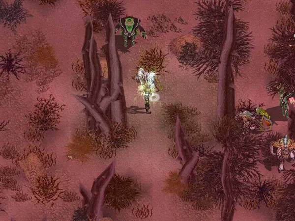 Пример визуального стиля и графики игры Depths of Peril