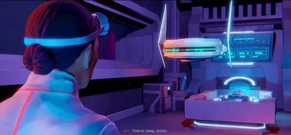 Пример визуального стиля и графики игры Destination Primus Vita - Ep. 1