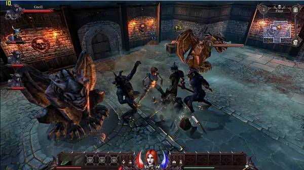 Пример визуального стиля и графики игры Devoid of Shadows