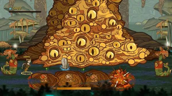 Пример визуального стиля и графики игры Die for Valhalla!