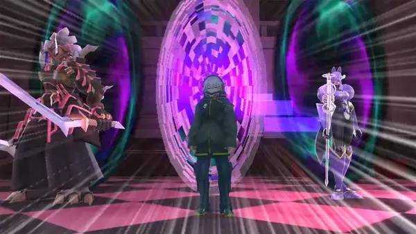 Пример визуального стиля и графики игры Digimon World  Next Order